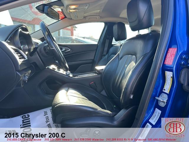 used 2015 Chrysler 200 car, priced at $8,995