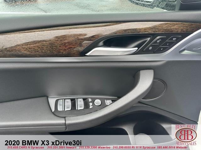used 2020 BMW X3 car, priced at $15,995