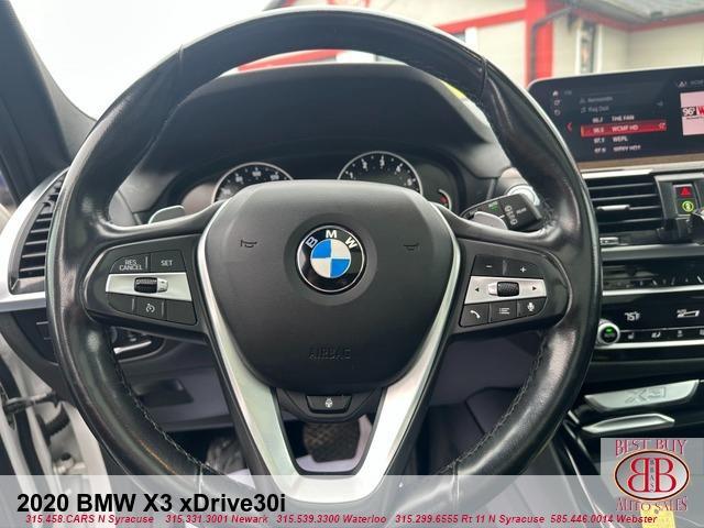 used 2020 BMW X3 car, priced at $15,995