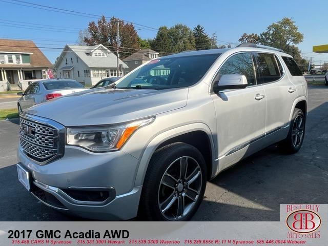 used 2017 GMC Acadia car, priced at $17,995