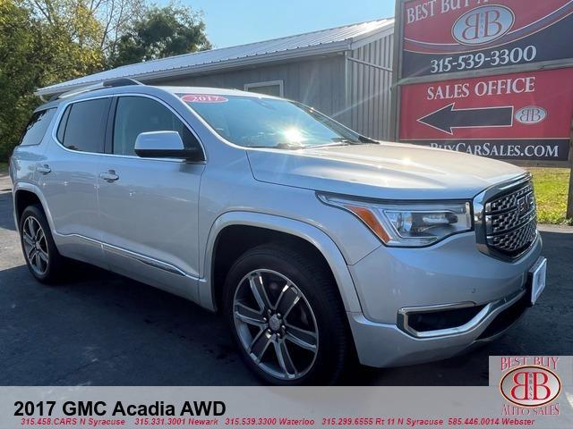 used 2017 GMC Acadia car, priced at $17,995