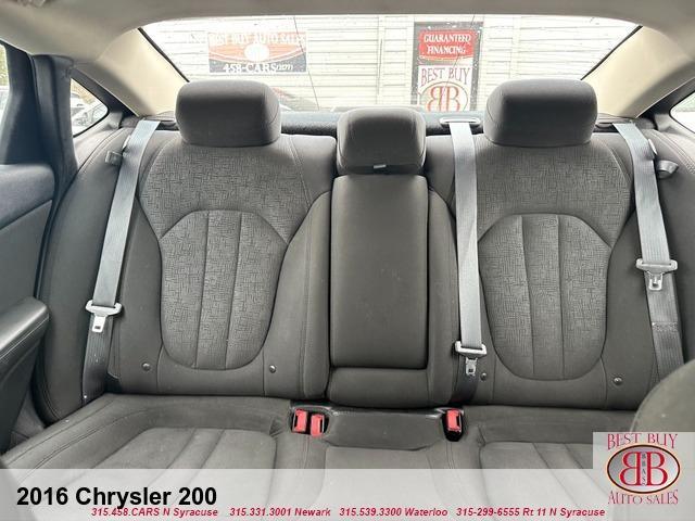 used 2016 Chrysler 200 car, priced at $12,995