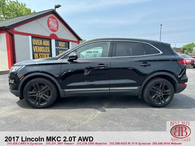 used 2017 Lincoln MKC car, priced at $17,995