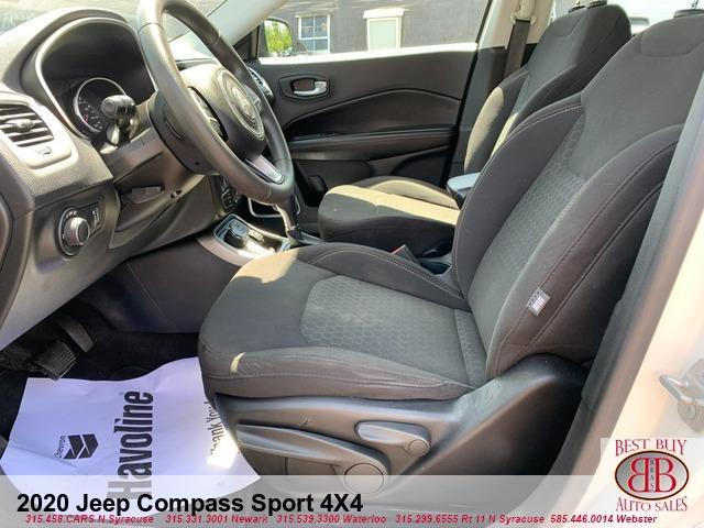 used 2020 Jeep Compass car, priced at $14,995