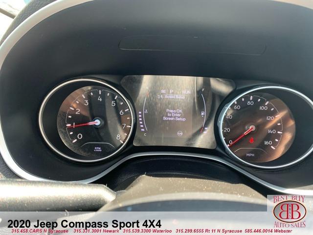 used 2020 Jeep Compass car, priced at $14,995