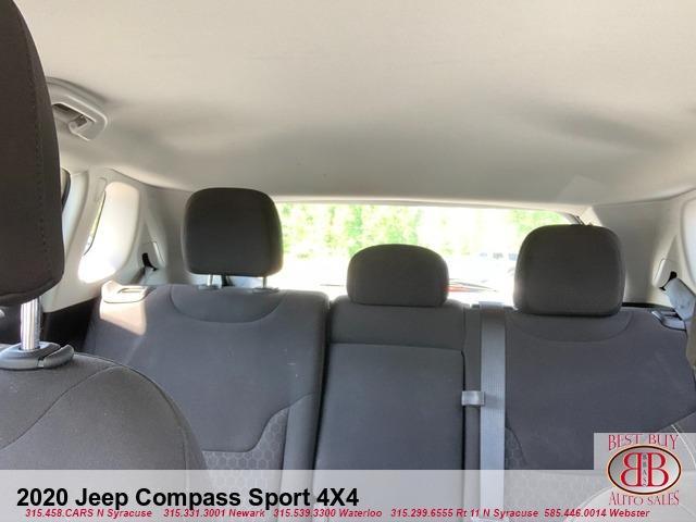 used 2020 Jeep Compass car, priced at $14,995