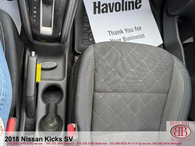 used 2018 Nissan Kicks car, priced at $12,995