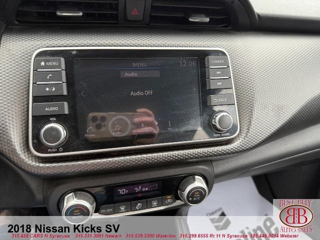 used 2018 Nissan Kicks car, priced at $12,995