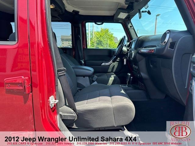 used 2012 Jeep Wrangler Unlimited car, priced at $13,995