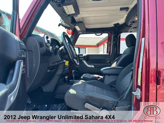 used 2012 Jeep Wrangler Unlimited car, priced at $13,995