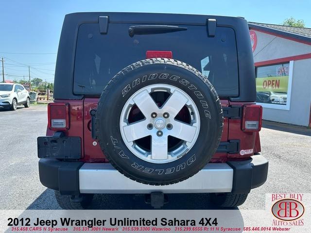 used 2012 Jeep Wrangler Unlimited car, priced at $13,995