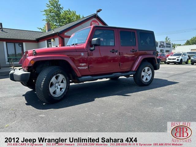 used 2012 Jeep Wrangler Unlimited car, priced at $13,995