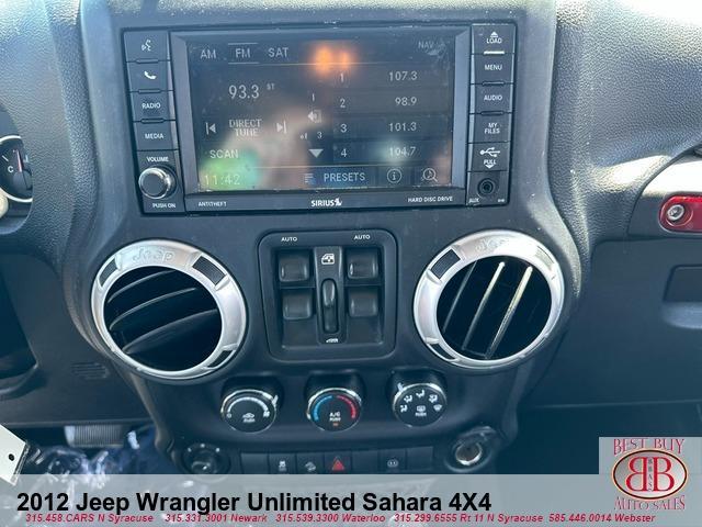 used 2012 Jeep Wrangler Unlimited car, priced at $13,995