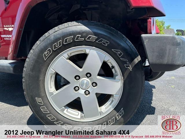 used 2012 Jeep Wrangler Unlimited car, priced at $13,995