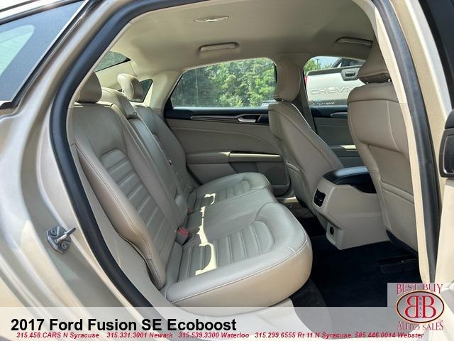used 2017 Ford Fusion car, priced at $10,995