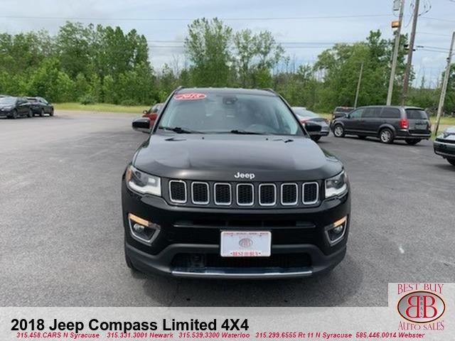used 2018 Jeep Compass car, priced at $13,995
