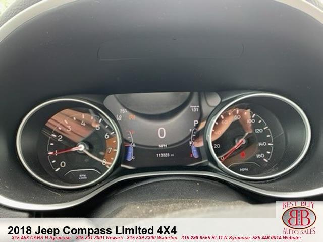 used 2018 Jeep Compass car, priced at $13,995