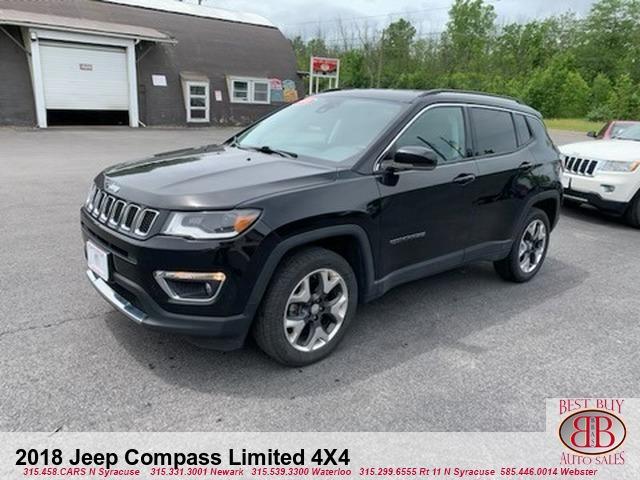used 2018 Jeep Compass car, priced at $13,995
