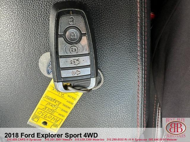 used 2018 Ford Explorer car, priced at $14,995