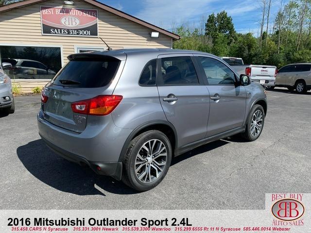 used 2016 Mitsubishi Outlander Sport car, priced at $11,995