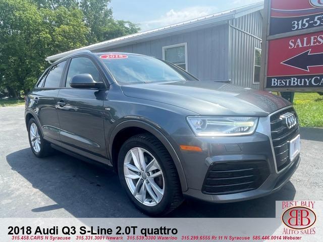 used 2018 Audi Q3 car, priced at $17,995