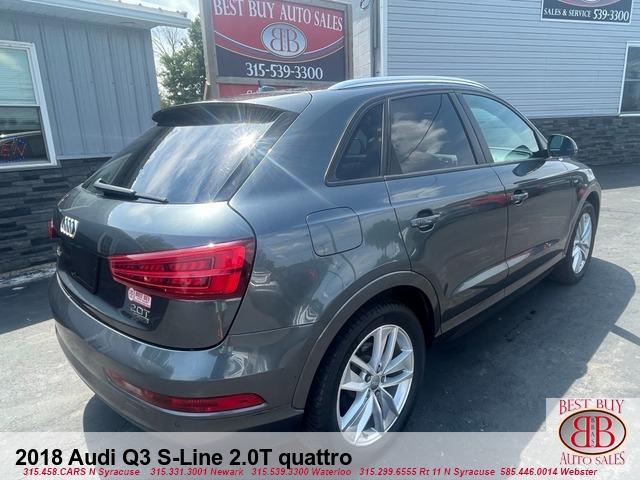 used 2018 Audi Q3 car, priced at $17,995