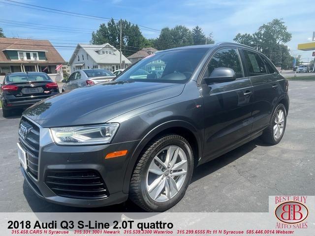 used 2018 Audi Q3 car, priced at $17,995