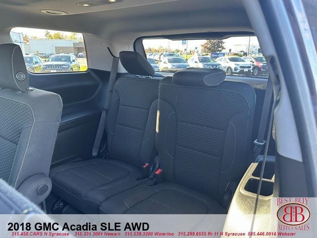 used 2018 GMC Acadia car, priced at $18,995