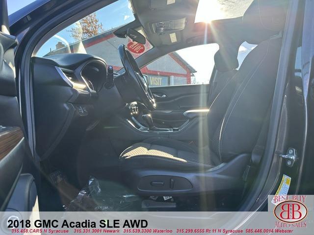 used 2018 GMC Acadia car, priced at $18,995