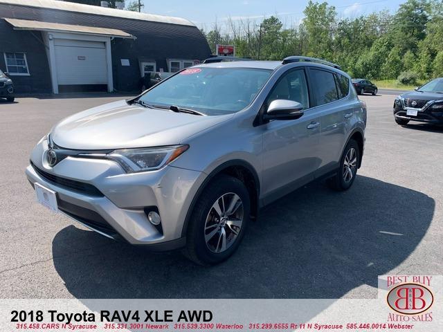 used 2018 Toyota RAV4 car, priced at $20,995