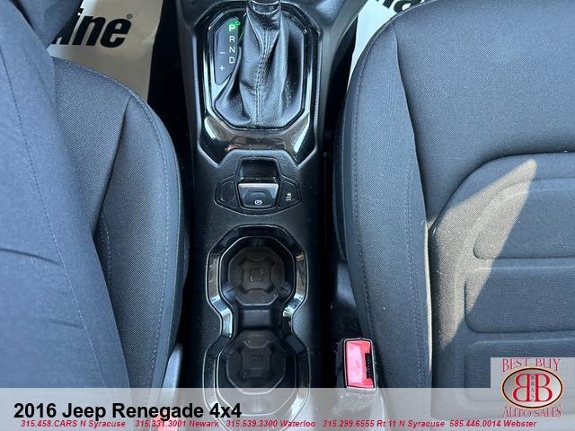 used 2016 Jeep Renegade car, priced at $10,995