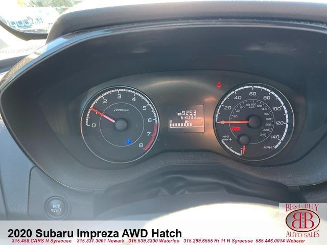used 2020 Subaru Impreza car, priced at $16,995