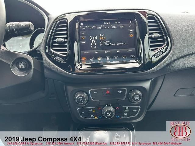 used 2019 Jeep Compass car, priced at $16,995