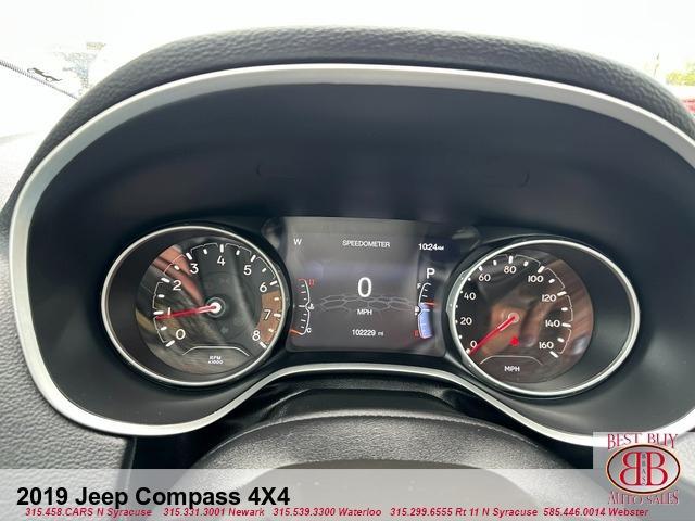 used 2019 Jeep Compass car, priced at $16,995