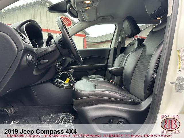 used 2019 Jeep Compass car, priced at $16,995