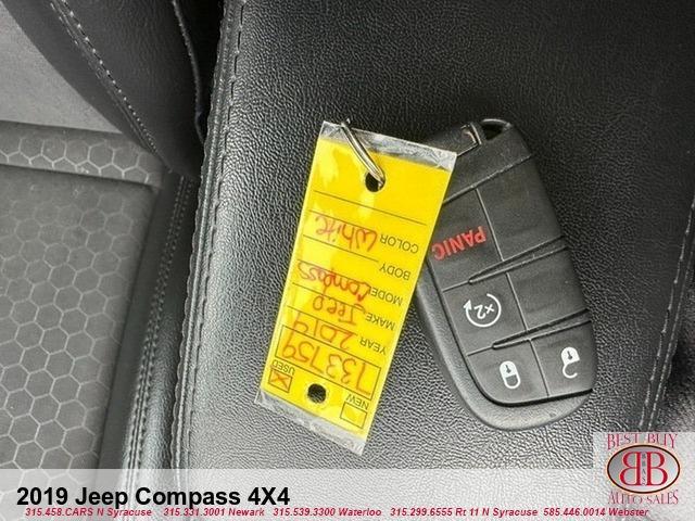 used 2019 Jeep Compass car, priced at $16,995