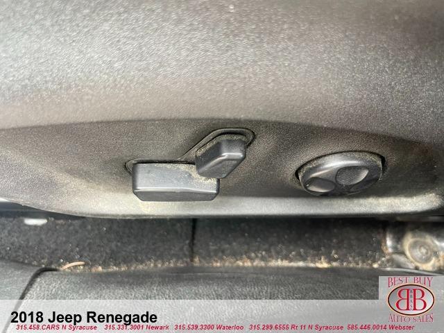 used 2018 Jeep Renegade car, priced at $9,995
