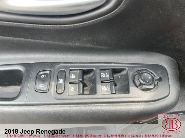 used 2018 Jeep Renegade car, priced at $9,995