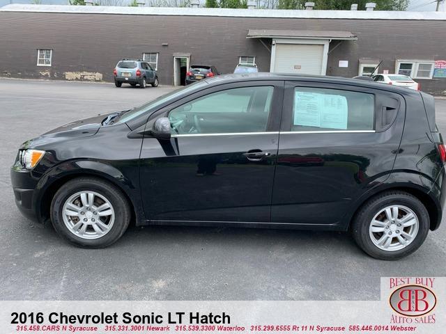 used 2016 Chevrolet Sonic car, priced at $8,995