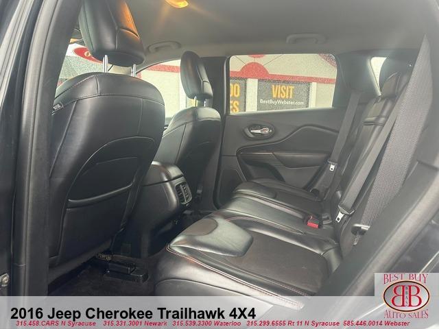 used 2016 Jeep Cherokee car, priced at $12,995