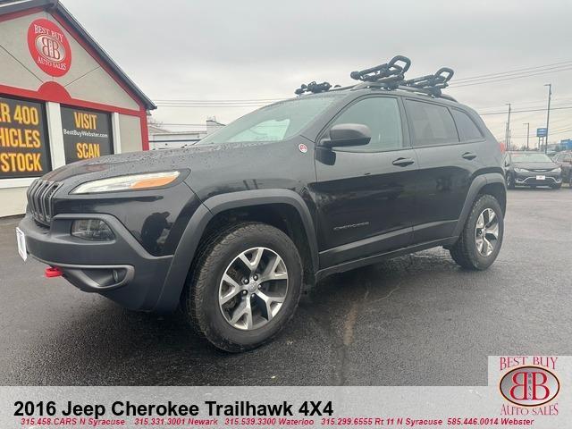 used 2016 Jeep Cherokee car, priced at $12,995