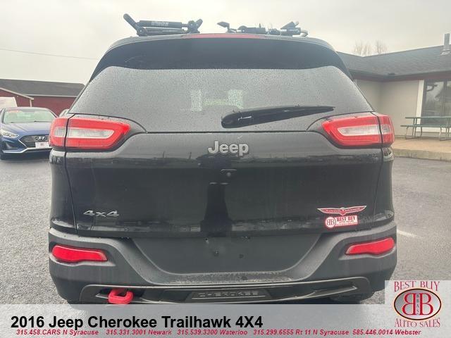 used 2016 Jeep Cherokee car, priced at $12,995