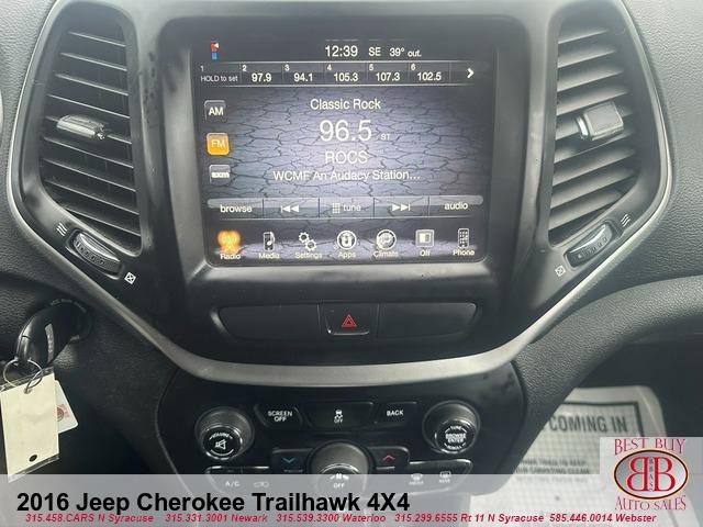 used 2016 Jeep Cherokee car, priced at $12,995