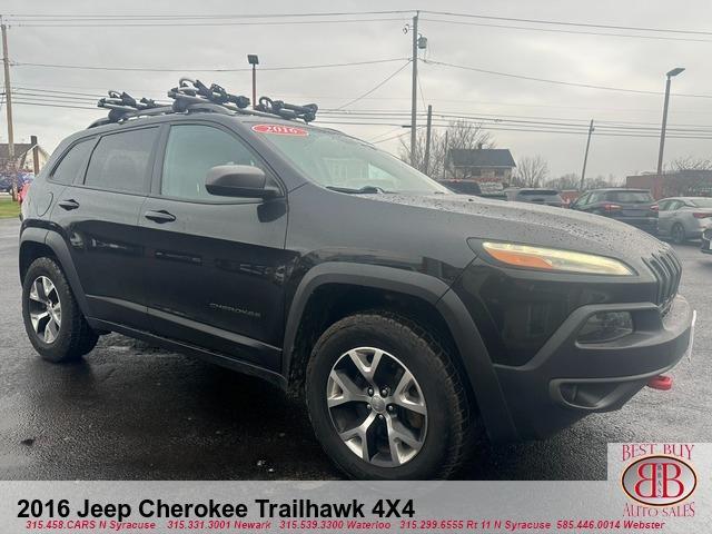 used 2016 Jeep Cherokee car, priced at $12,995