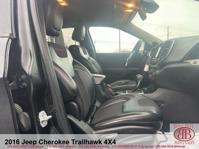 used 2016 Jeep Cherokee car, priced at $12,995