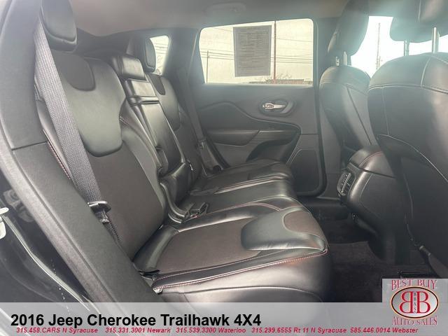 used 2016 Jeep Cherokee car, priced at $12,995