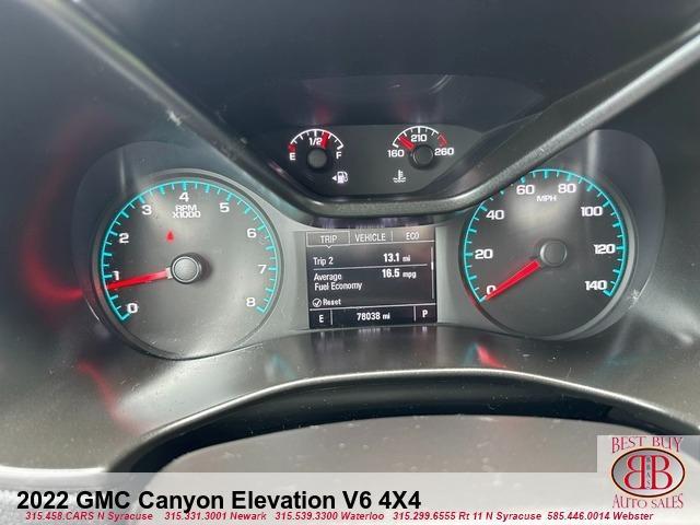 used 2022 GMC Canyon car, priced at $27,995
