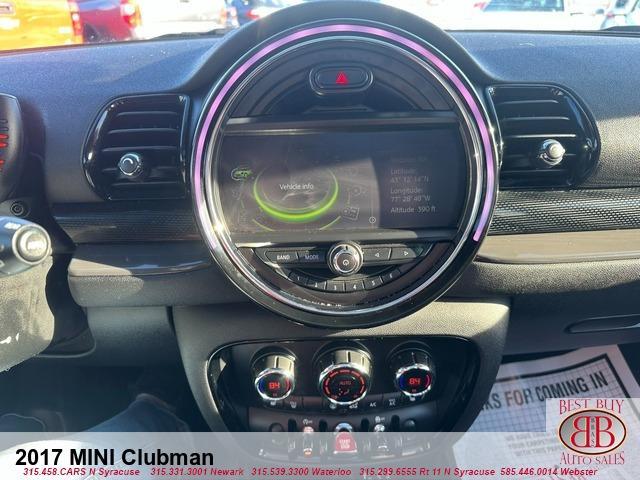 used 2017 MINI Clubman car, priced at $13,995