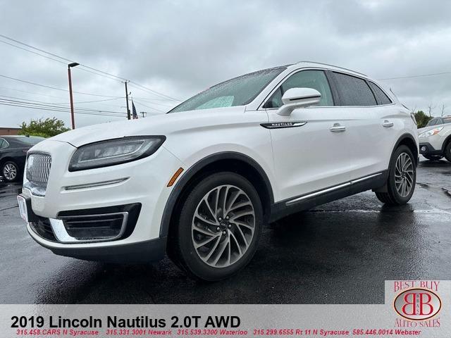 used 2019 Lincoln Nautilus car, priced at $14,995