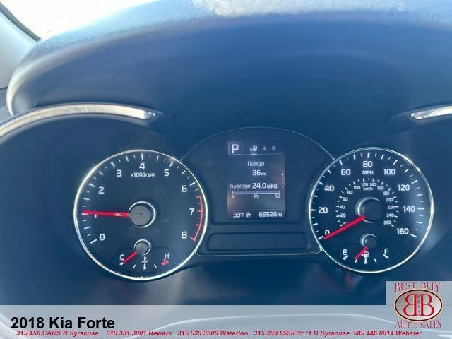 used 2018 Kia Forte car, priced at $12,995